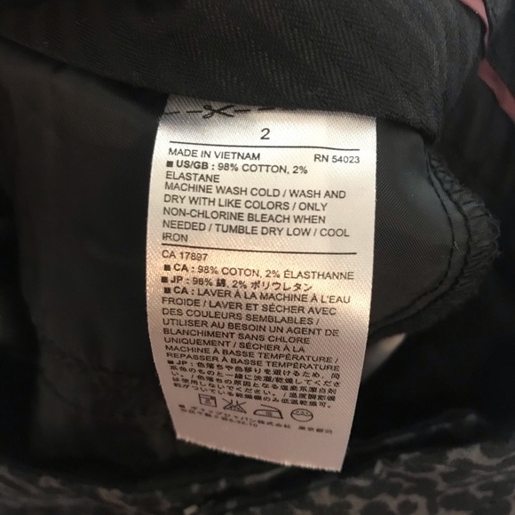 BANANA REPUBLIC Reegan Animal Print Ankle Dress Pants - Picture 7 of 8